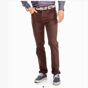 SOUTHERN TIDE JAVA HARBOR CUFF-HEM PANTS